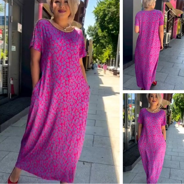 “Modernia Curve – Modern Print Plus Size Dress.”