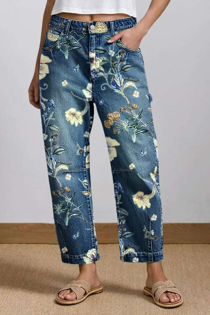 Florenza PocketBloom Mid Rise Jeans