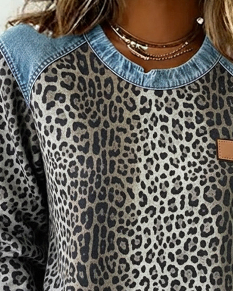 Arvella™ WildPatch Statement Sweatshirt