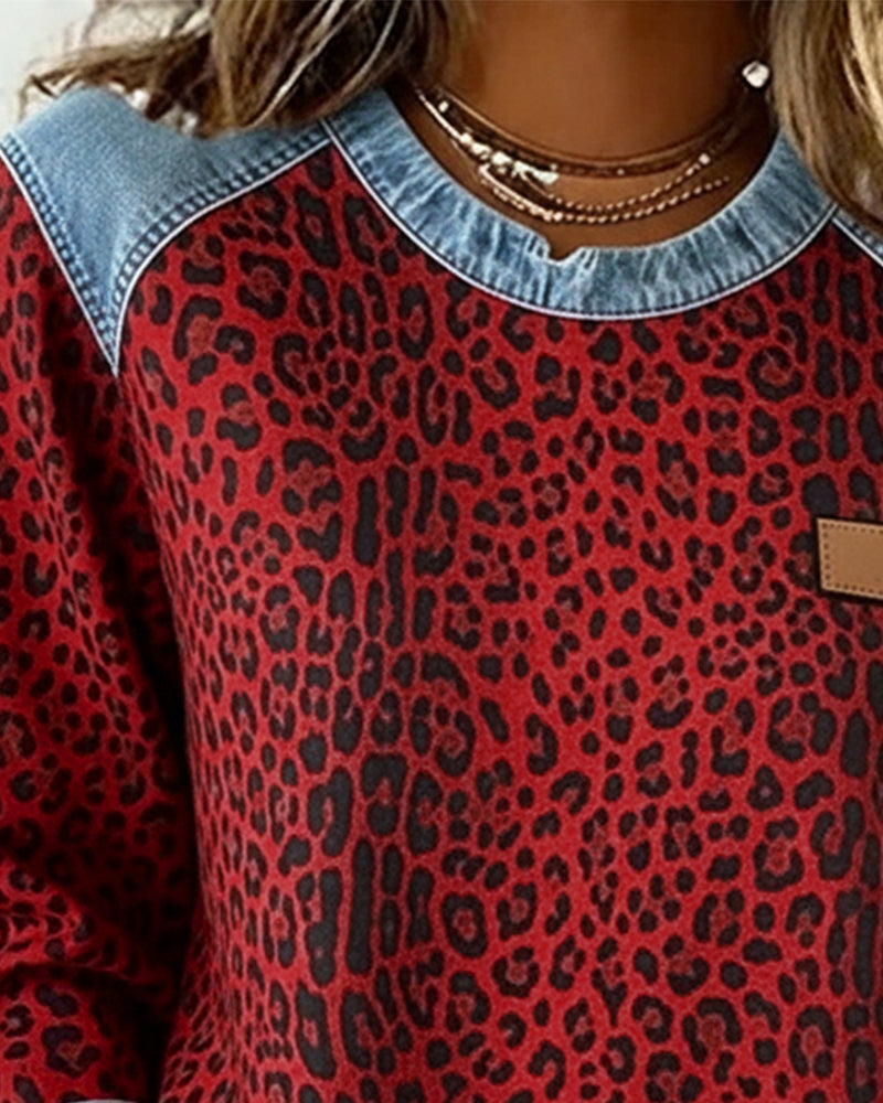 Arvella™ WildPatch Statement Sweatshirt