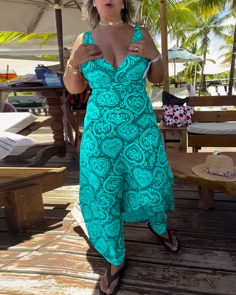 Solvéra Heartscape Strapless Swimsuit