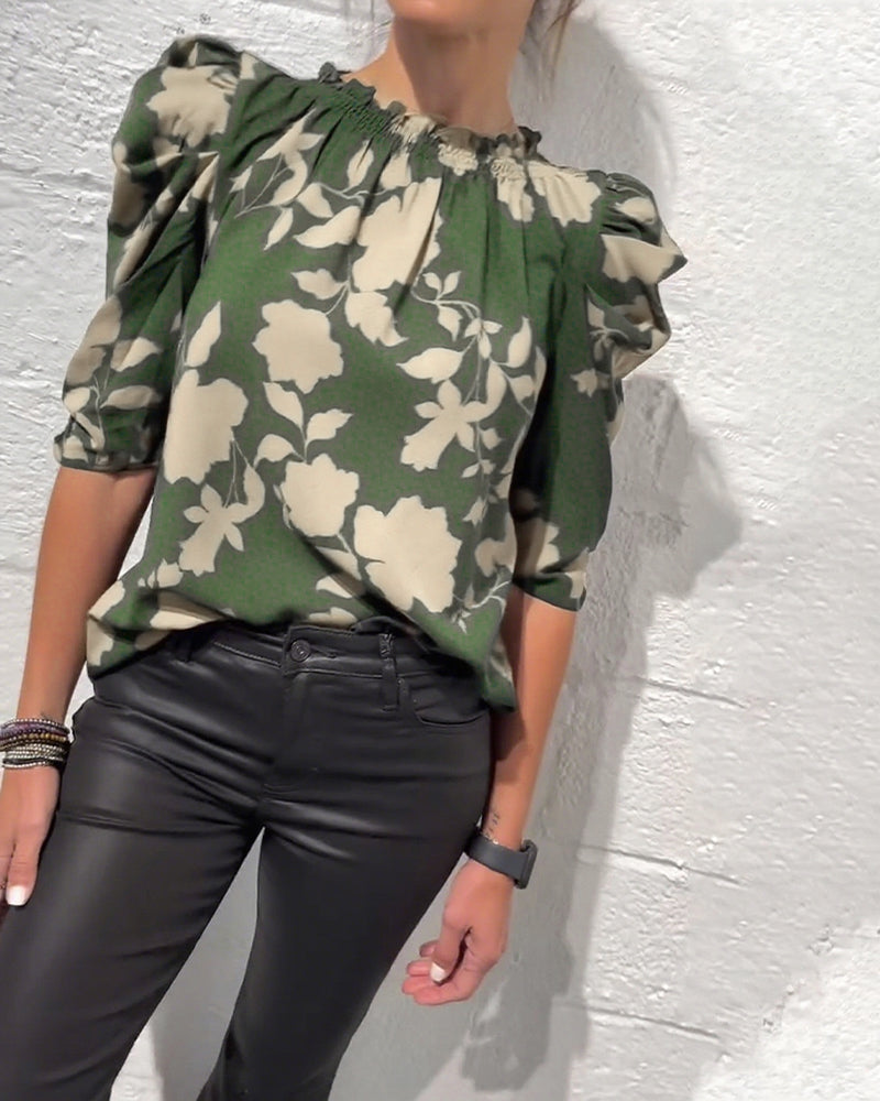 Ruvella RufflePuff Blouse