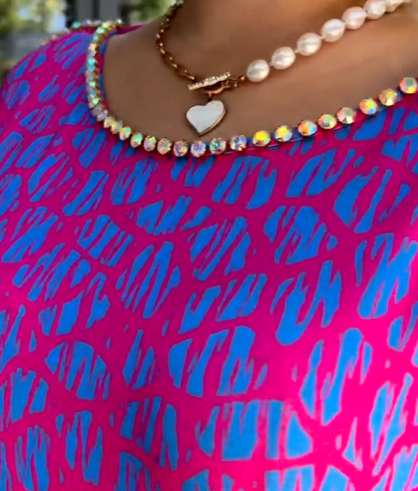 “Modernia Curve – Modern Print Plus Size Dress.”