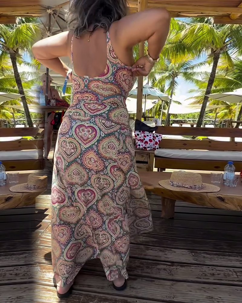 Solvéra Heartscape Strapless Swimsuit