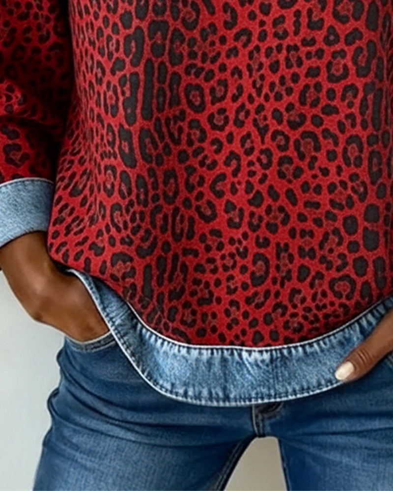 Arvella™ WildPatch Statement Sweatshirt
