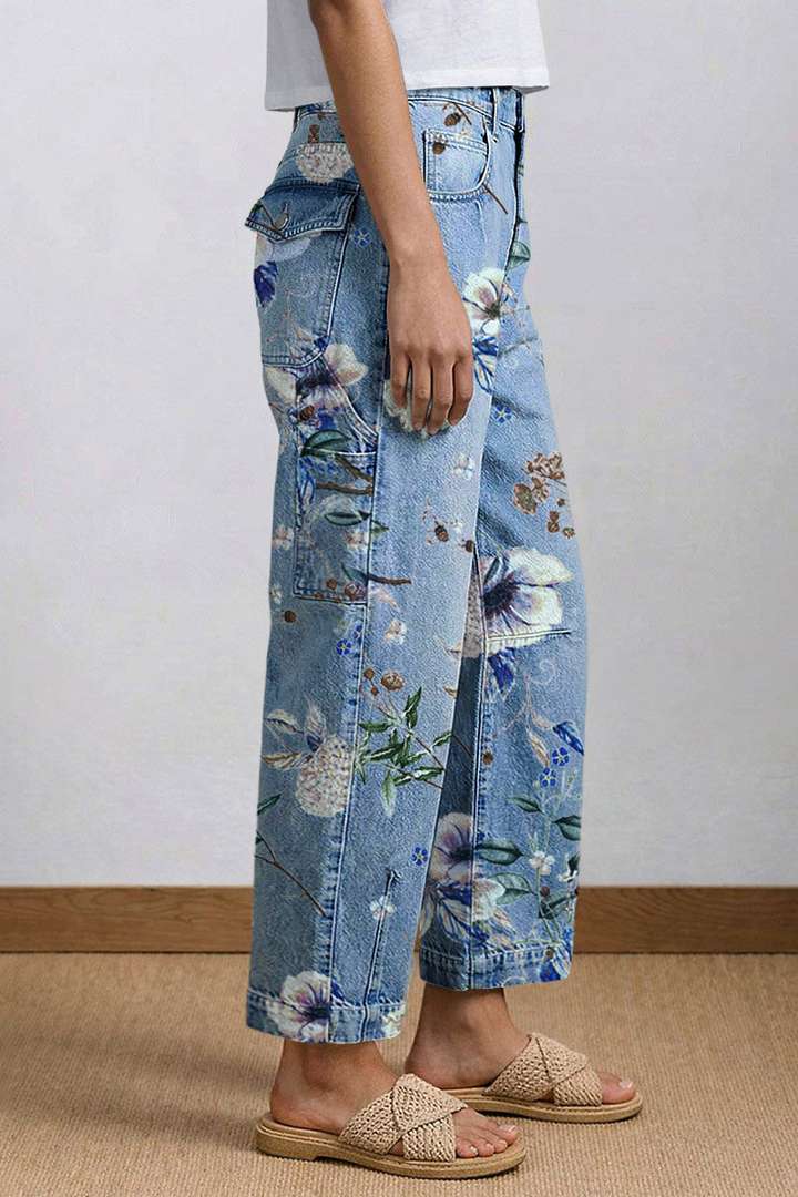 Florenza PocketBloom Mid Rise Jeans