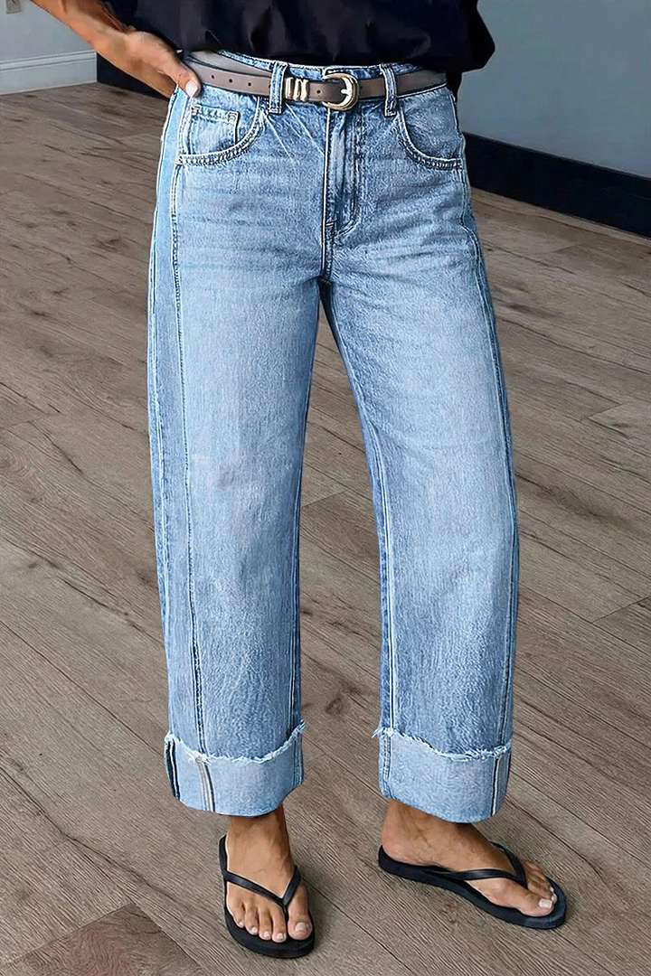 Seamora RollEdge Straight Jeans