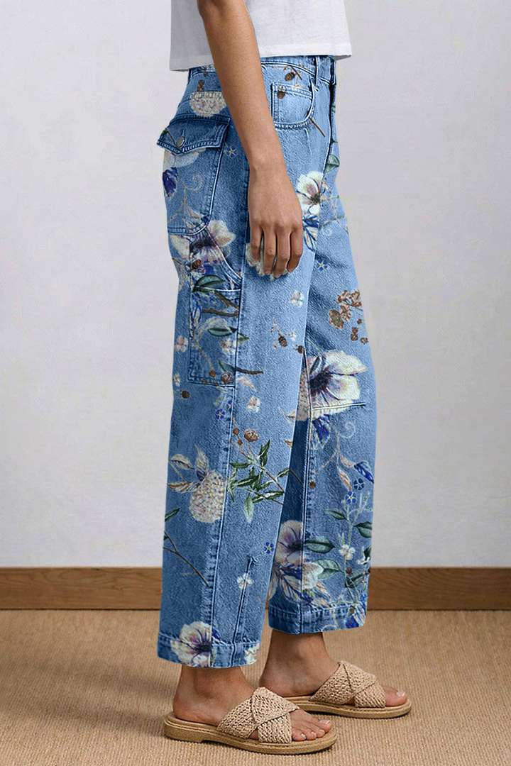 Florenza PocketBloom Mid Rise Jeans
