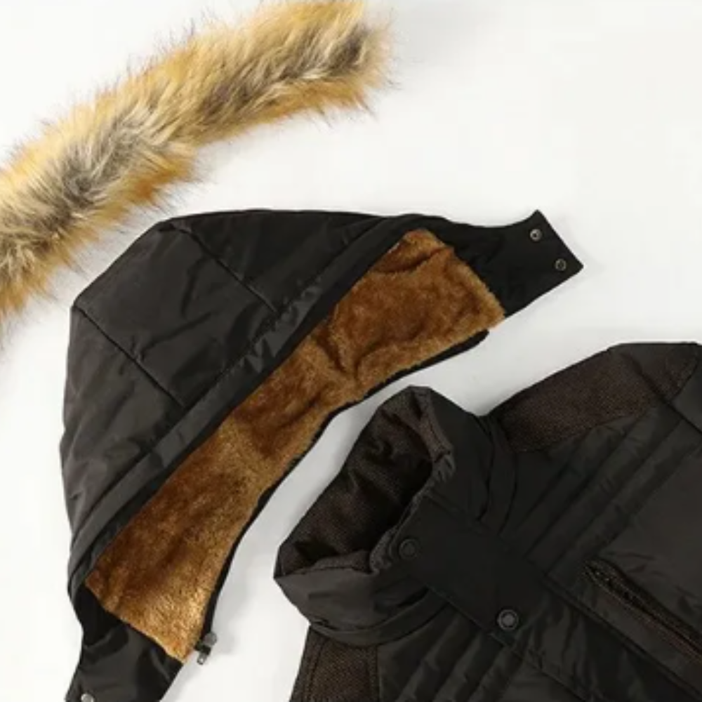 Elegant Winter Padded Fleece Jacket