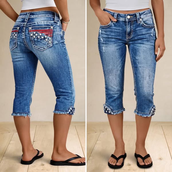Astryx Starlace Capri Skinny Jeans