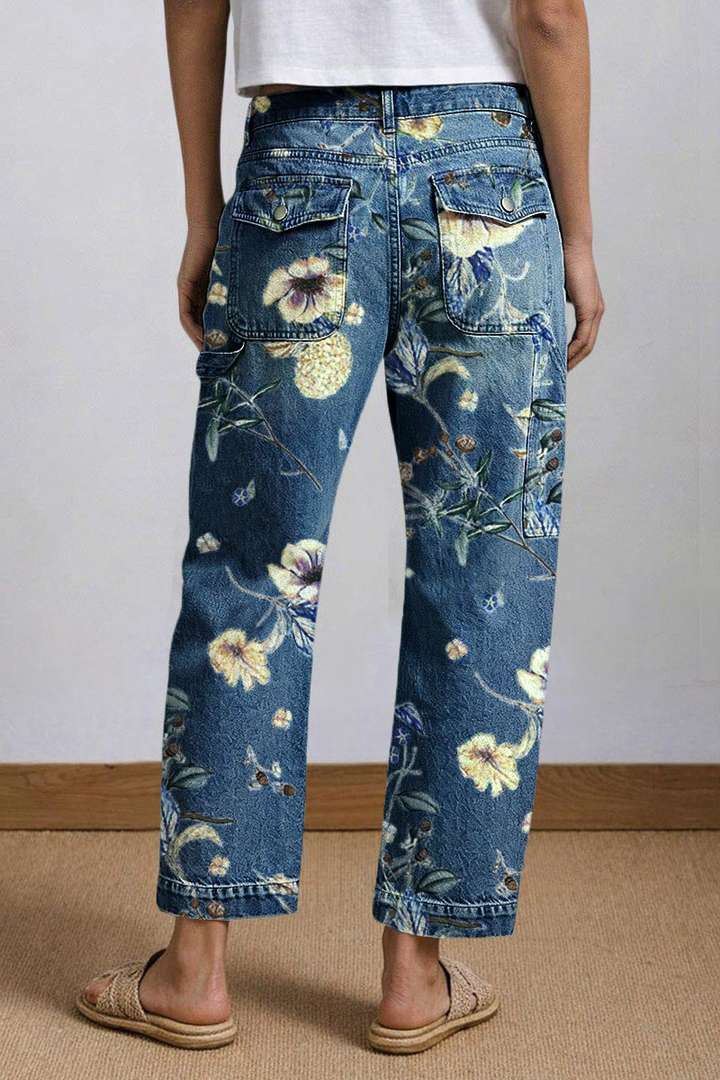 Florenza PocketBloom Mid Rise Jeans