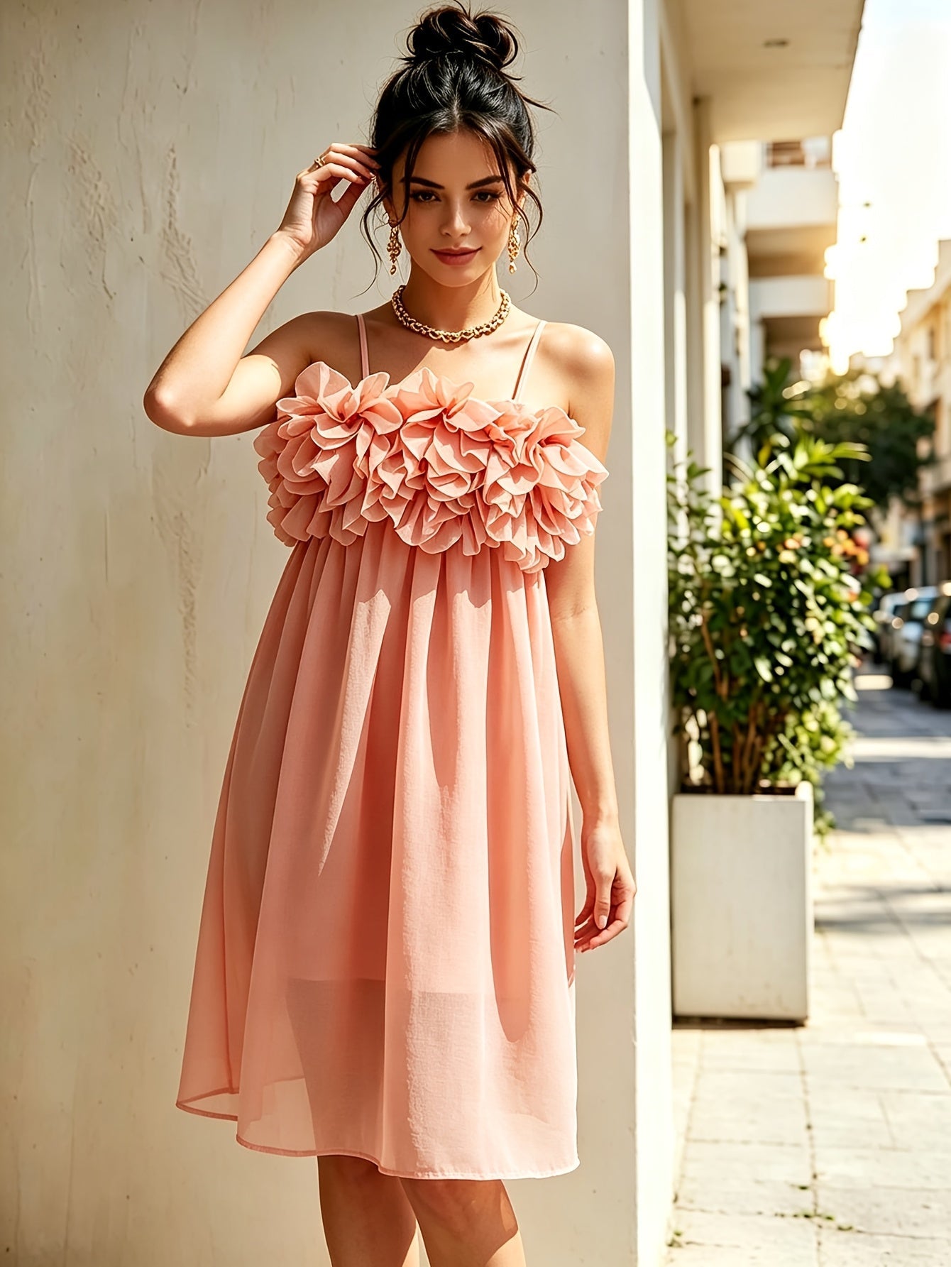 🌸 The Rosé Fleuré Empress Dress