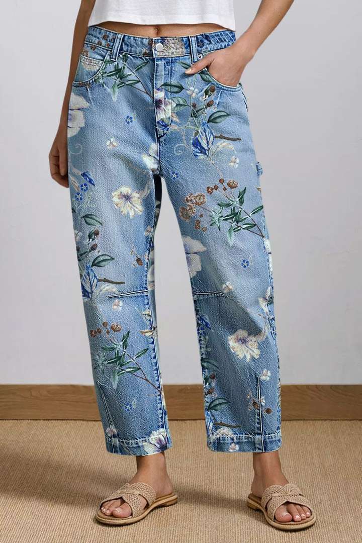 Florenza PocketBloom Mid Rise Jeans
