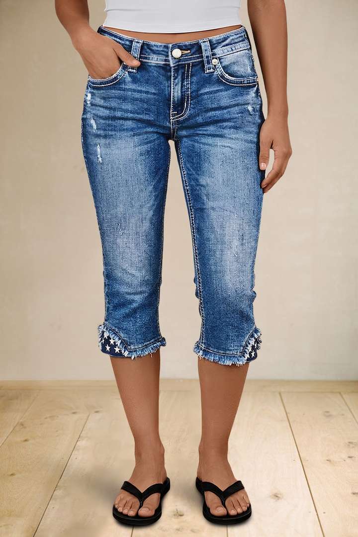 Astryx Starlace Capri Skinny Jeans