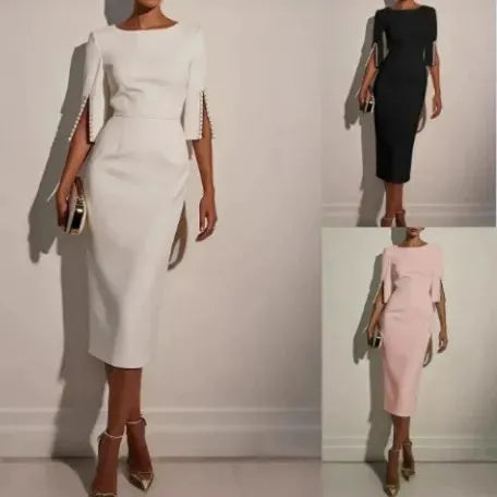 "Women's Fitted Pencil Dress" 👗✨