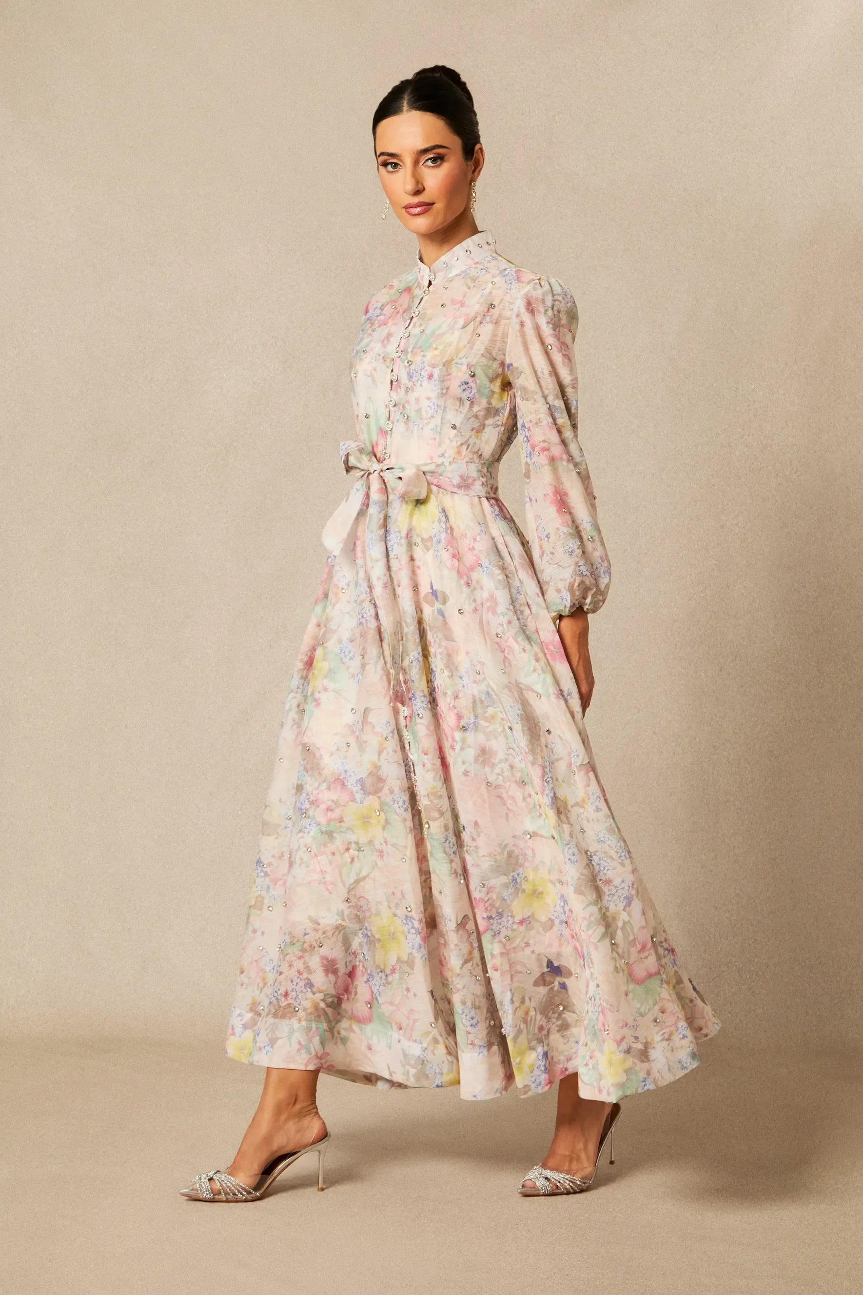 Anne Floral Maxi Dress