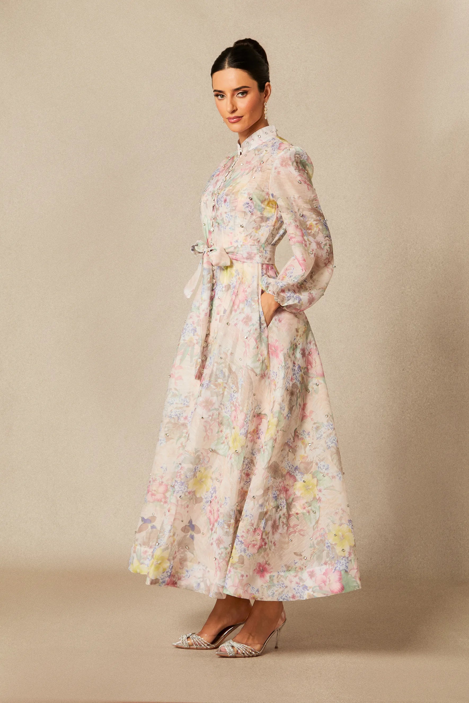 Anne Floral Maxi Dress