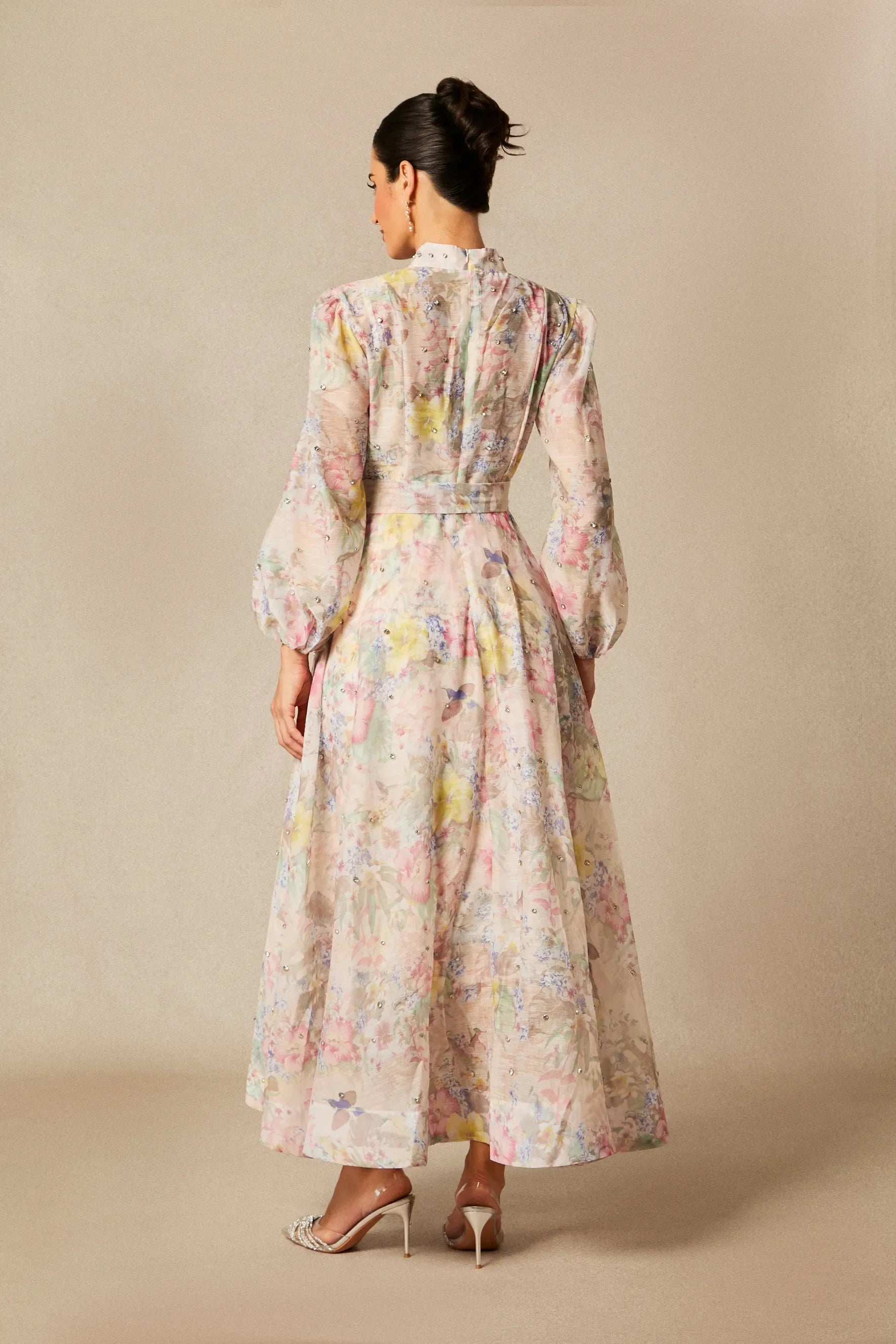 Anne Floral Maxi Dress