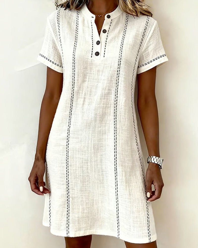 Arvelle HenleyEase Button Dress