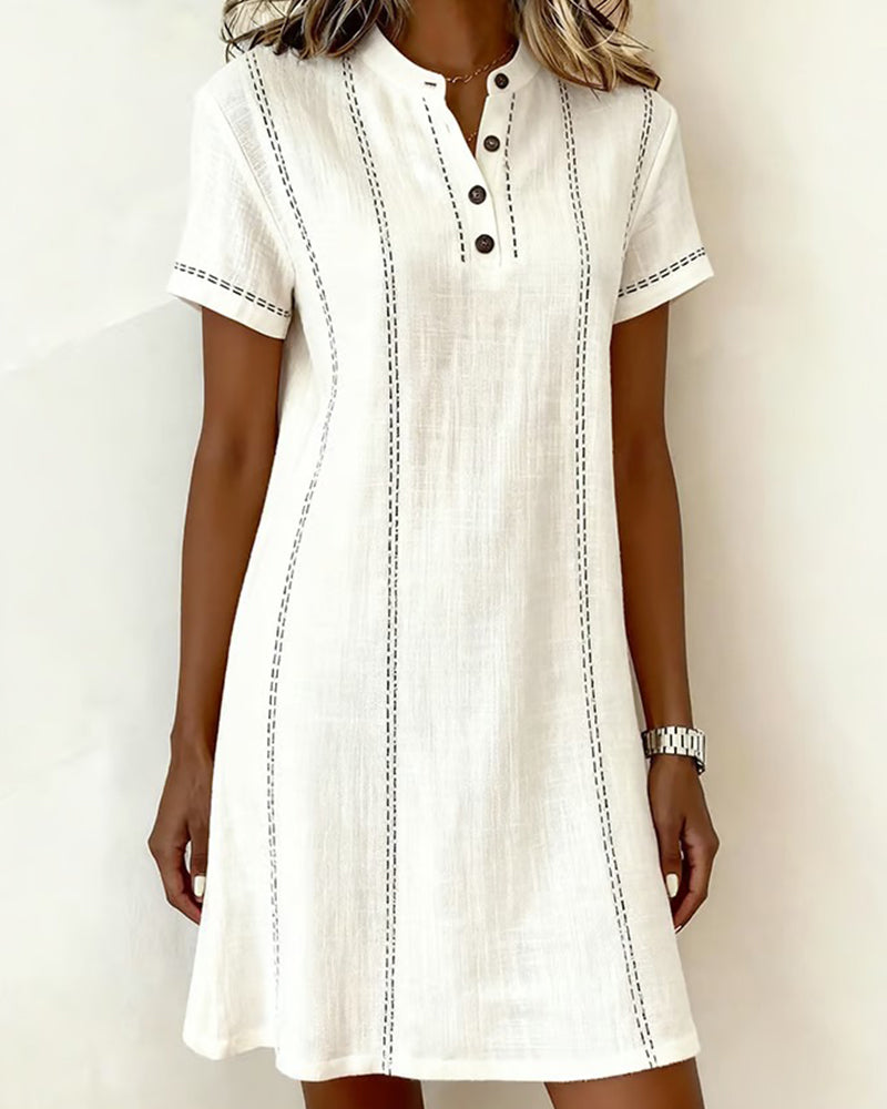 Arvelle HenleyEase Button Dress