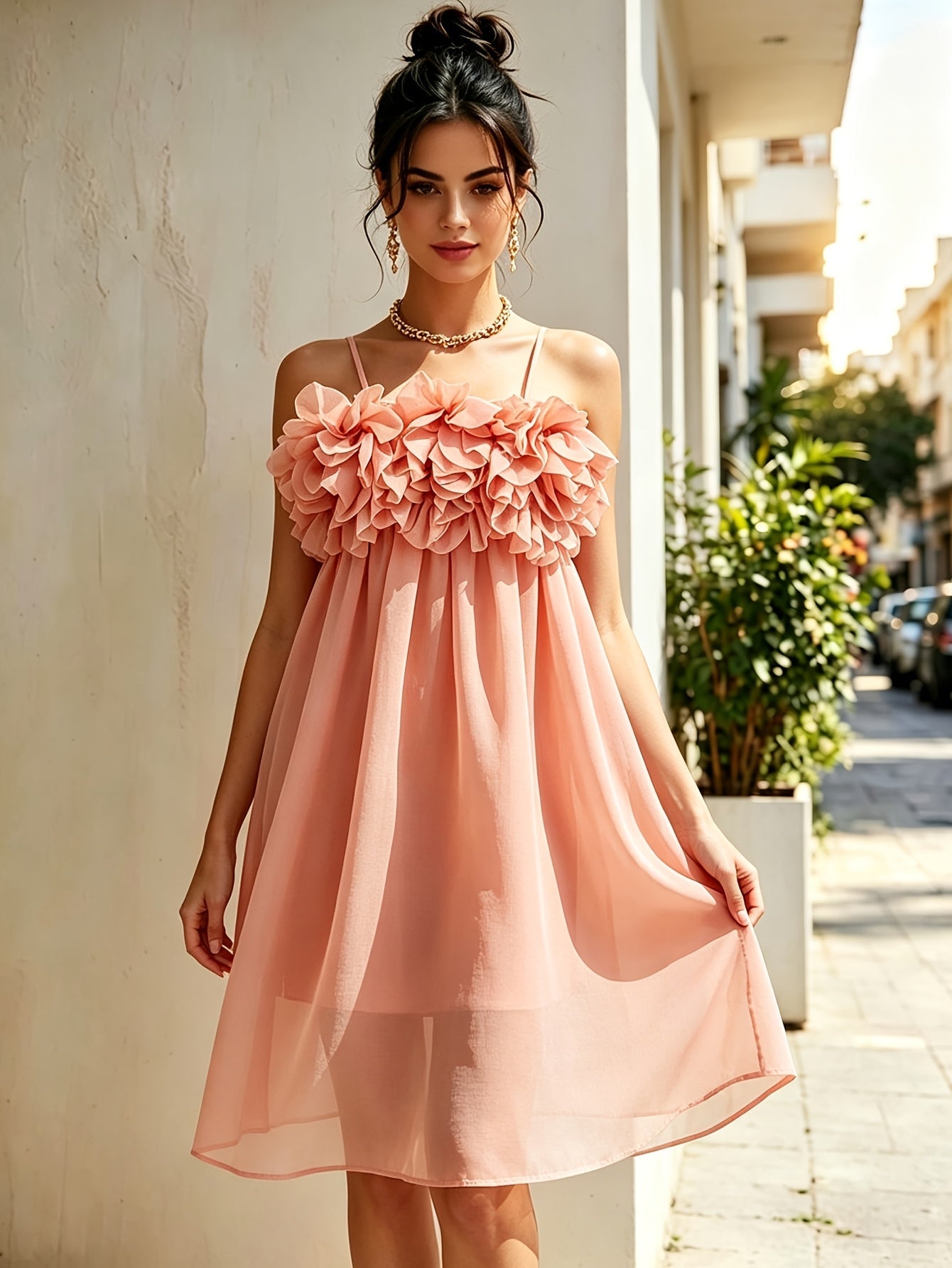 🌸 The Rosé Fleuré Empress Dress