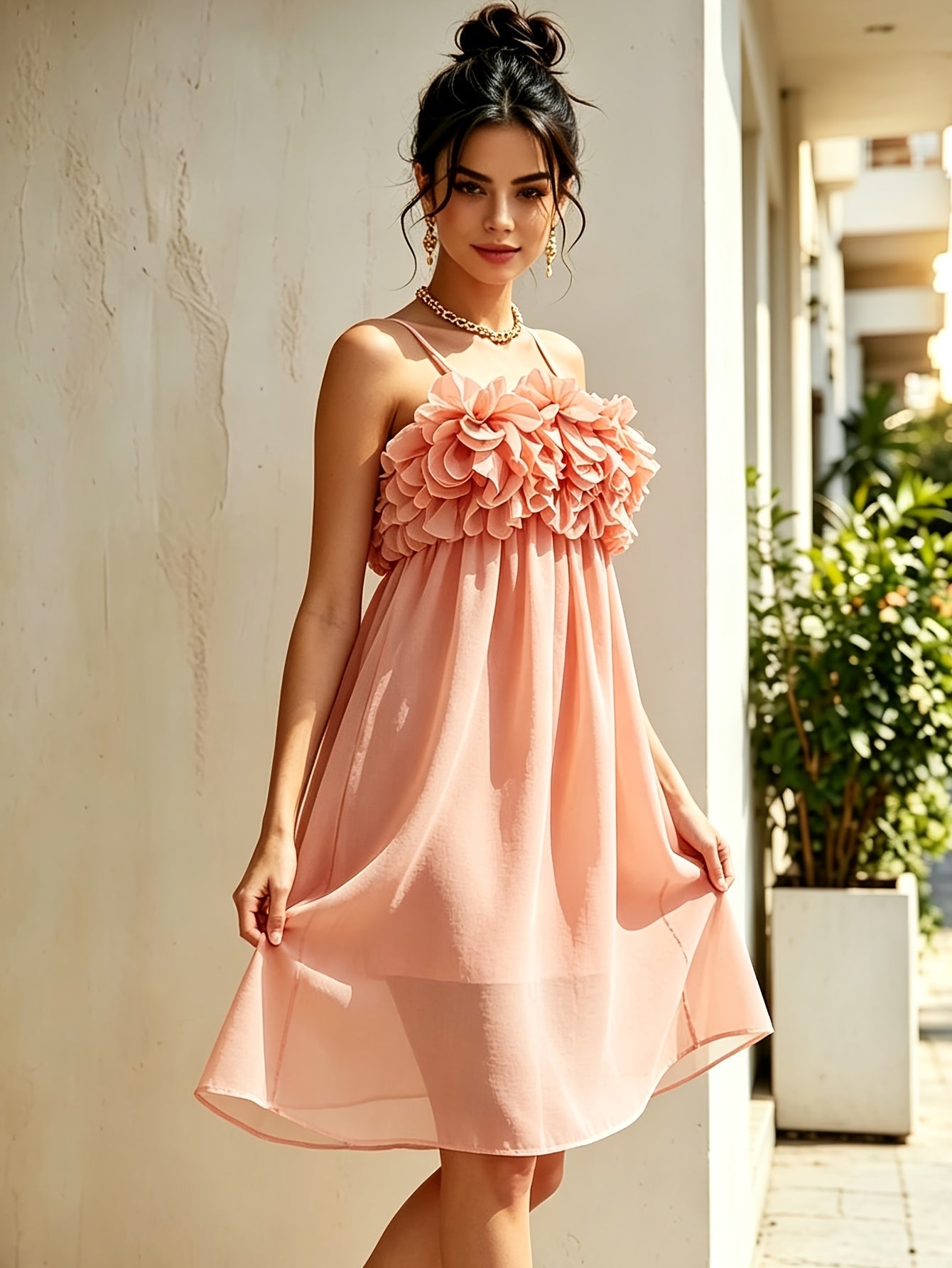 🌸 The Rosé Fleuré Empress Dress