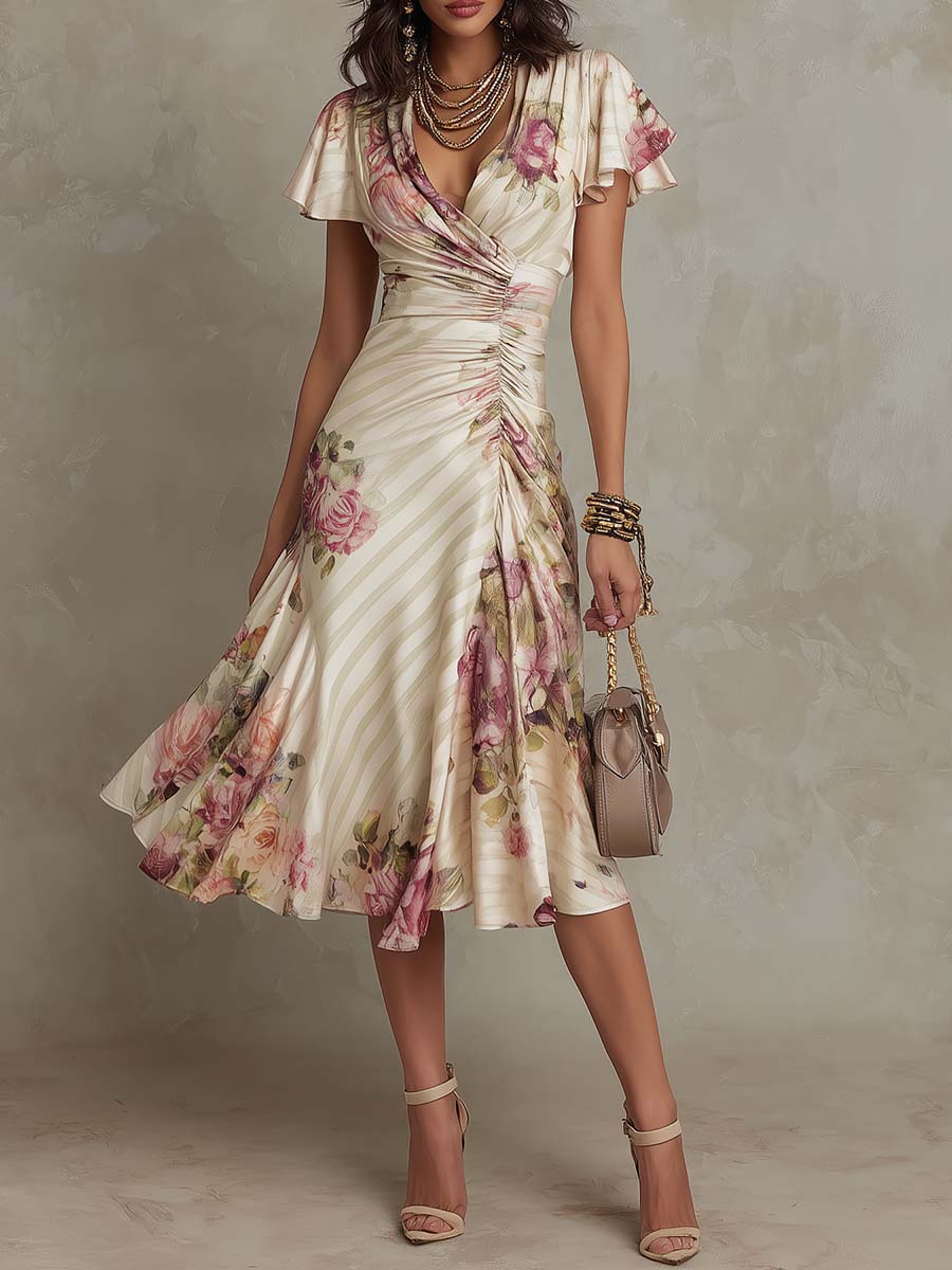 Alvara PetalWrap Midi Dress
