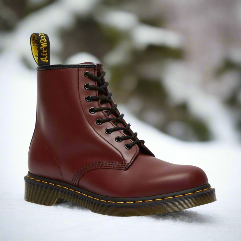 Marten™ - Elegant Lace-Up Leather Boots