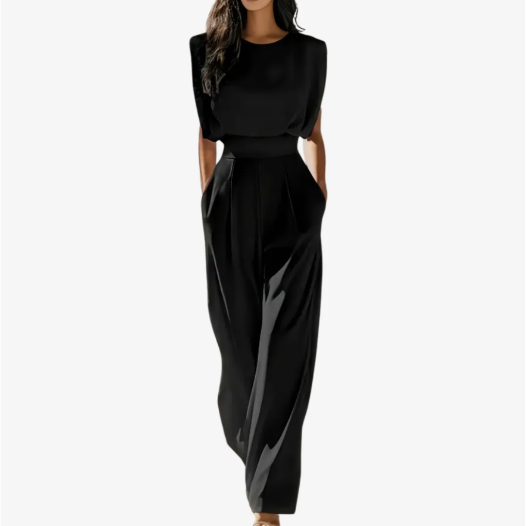 Noemi | Elegant Belted Jumpsuit