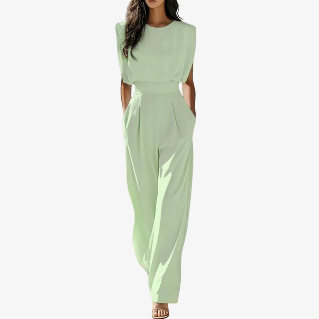 Noemi | Elegant Belted Jumpsuit