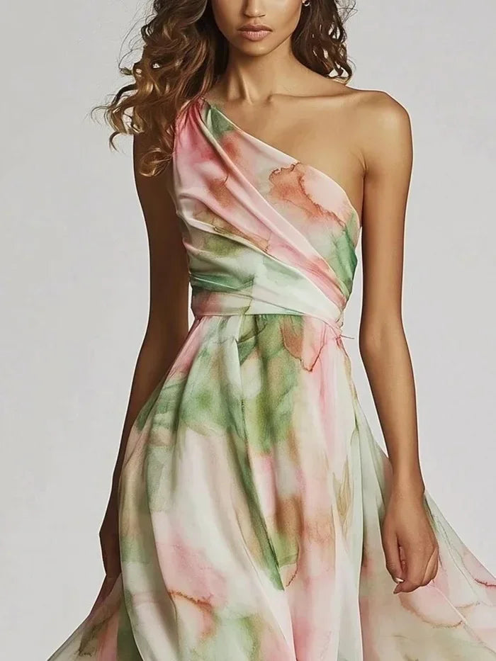 Celestina Asymmetric Dress