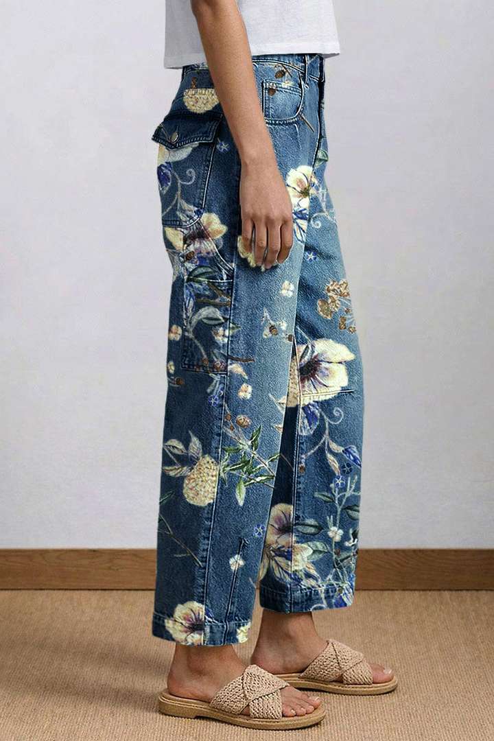 Florenza PocketBloom Mid Rise Jeans