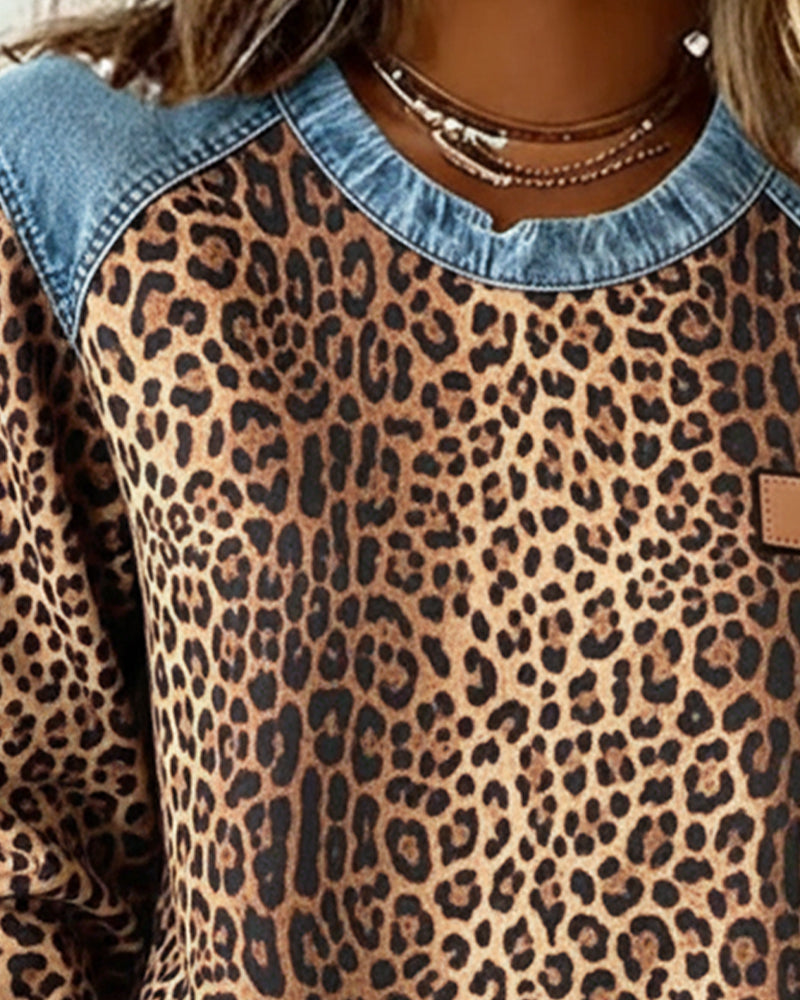 Arvella™ WildPatch Statement Sweatshirt