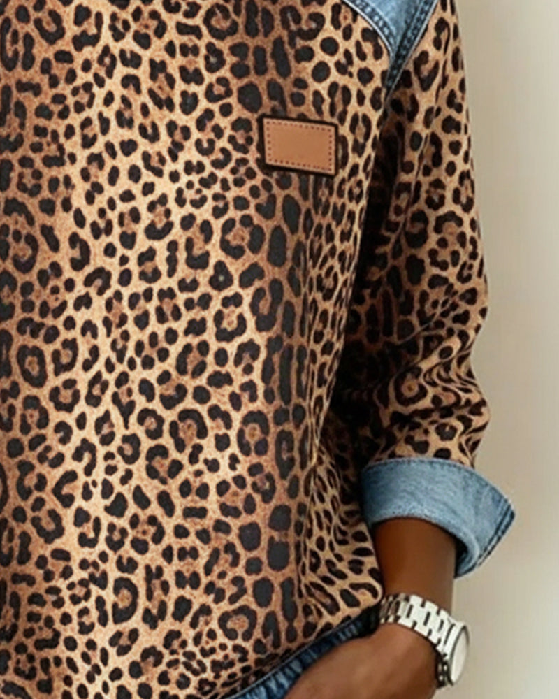 Arvella™ WildPatch Statement Sweatshirt