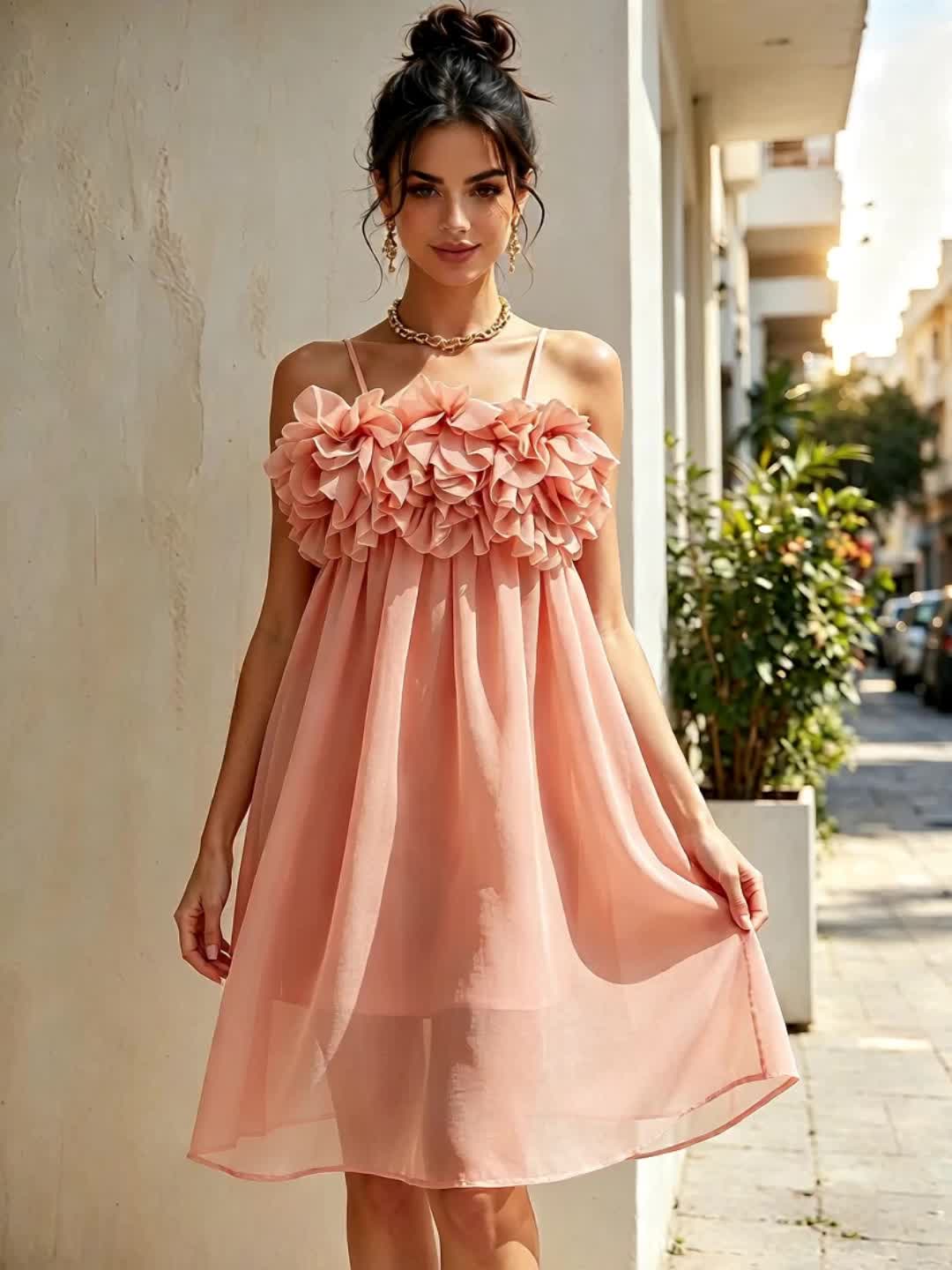 🌸 The Rosé Fleuré Empress Dress