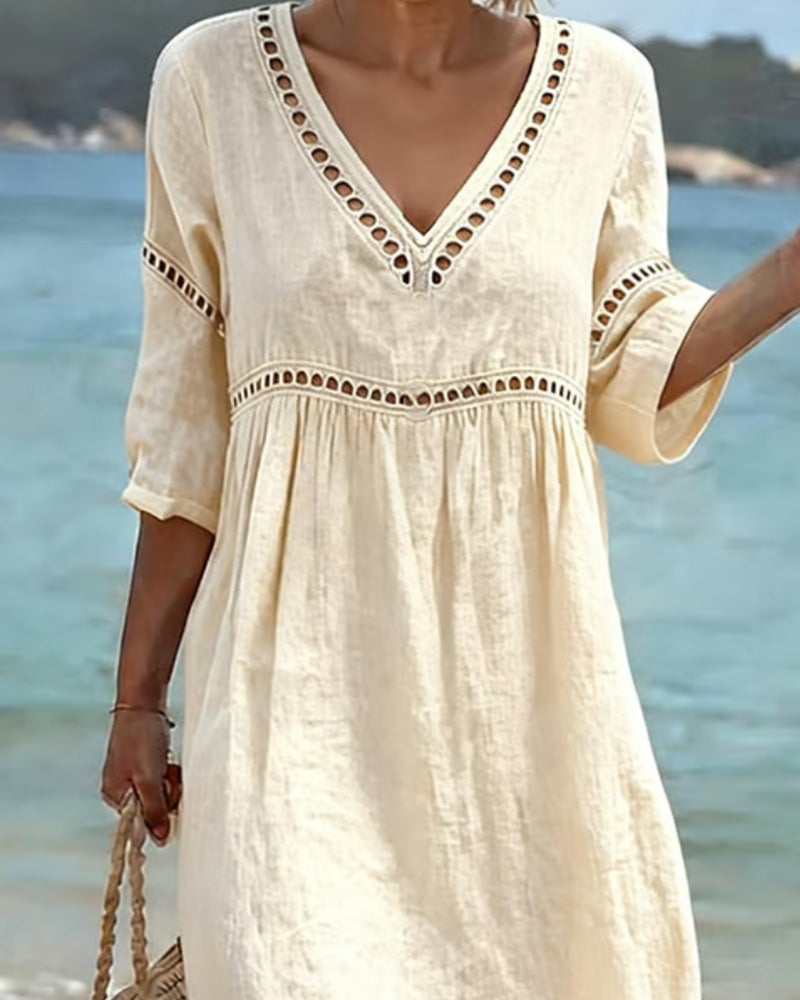 Aurelle LaceBreeze Casual Dress