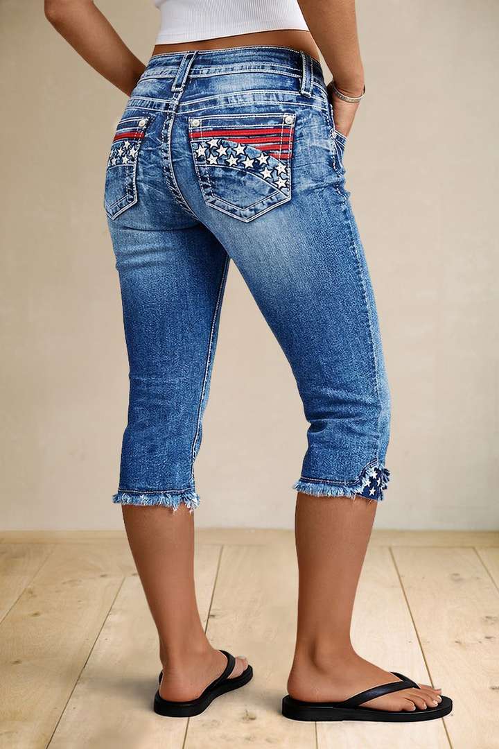 Astryx Starlace Capri Skinny Jeans