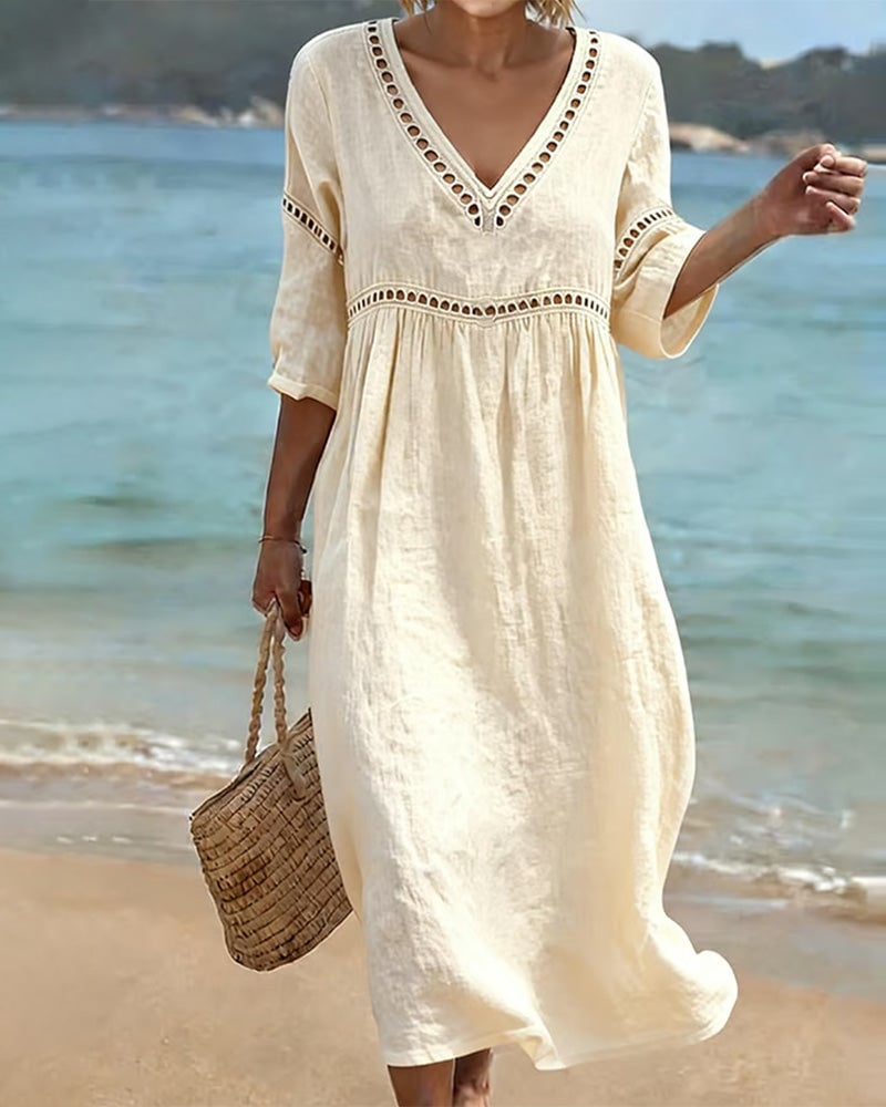Aurelle LaceBreeze Casual Dress