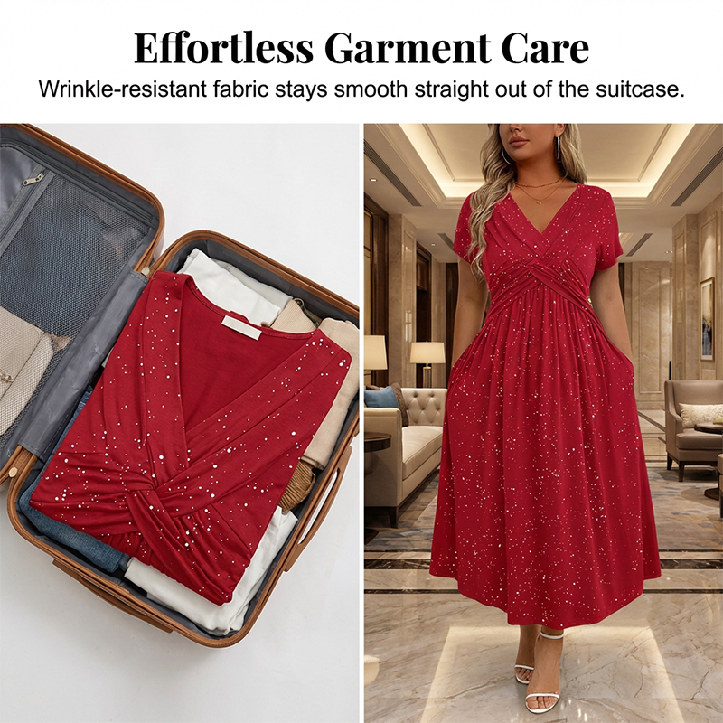 Women's V-Neck Dress ✨👗