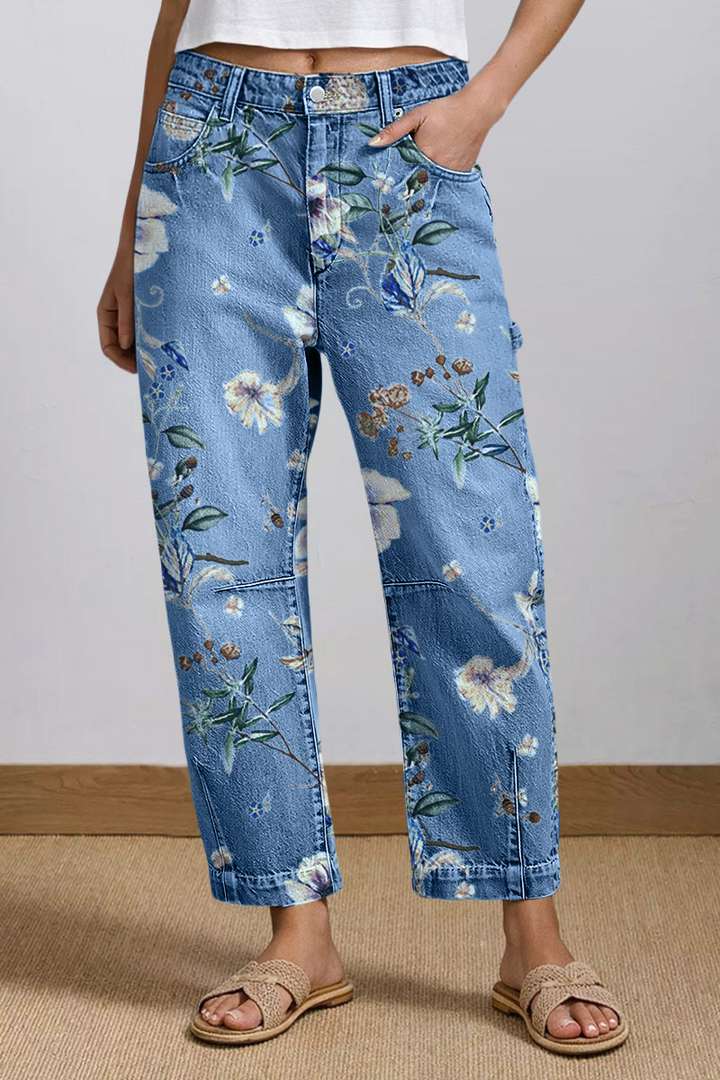 Florenza PocketBloom Mid Rise Jeans
