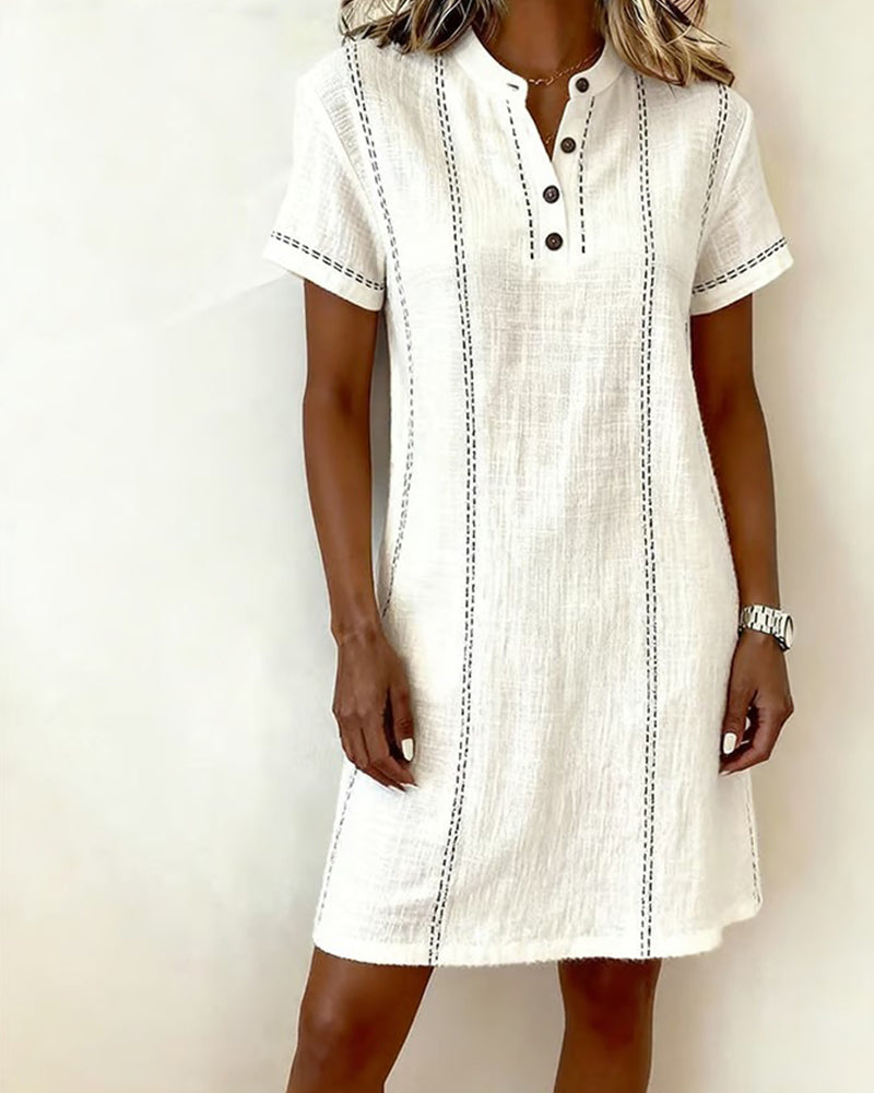 Arvelle HenleyEase Button Dress