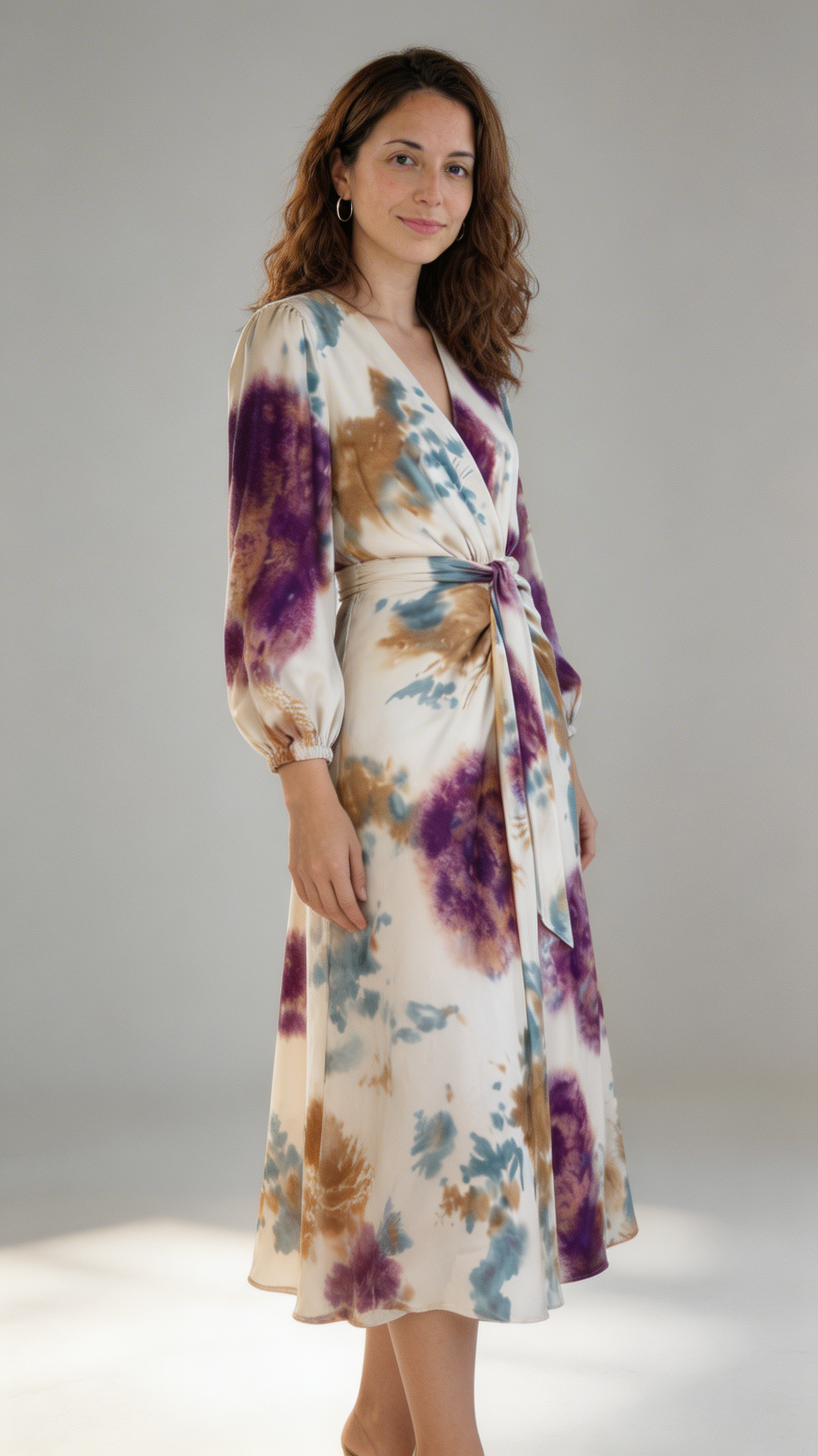 “ChloeGrace Timeless Elegant Midi Dress”