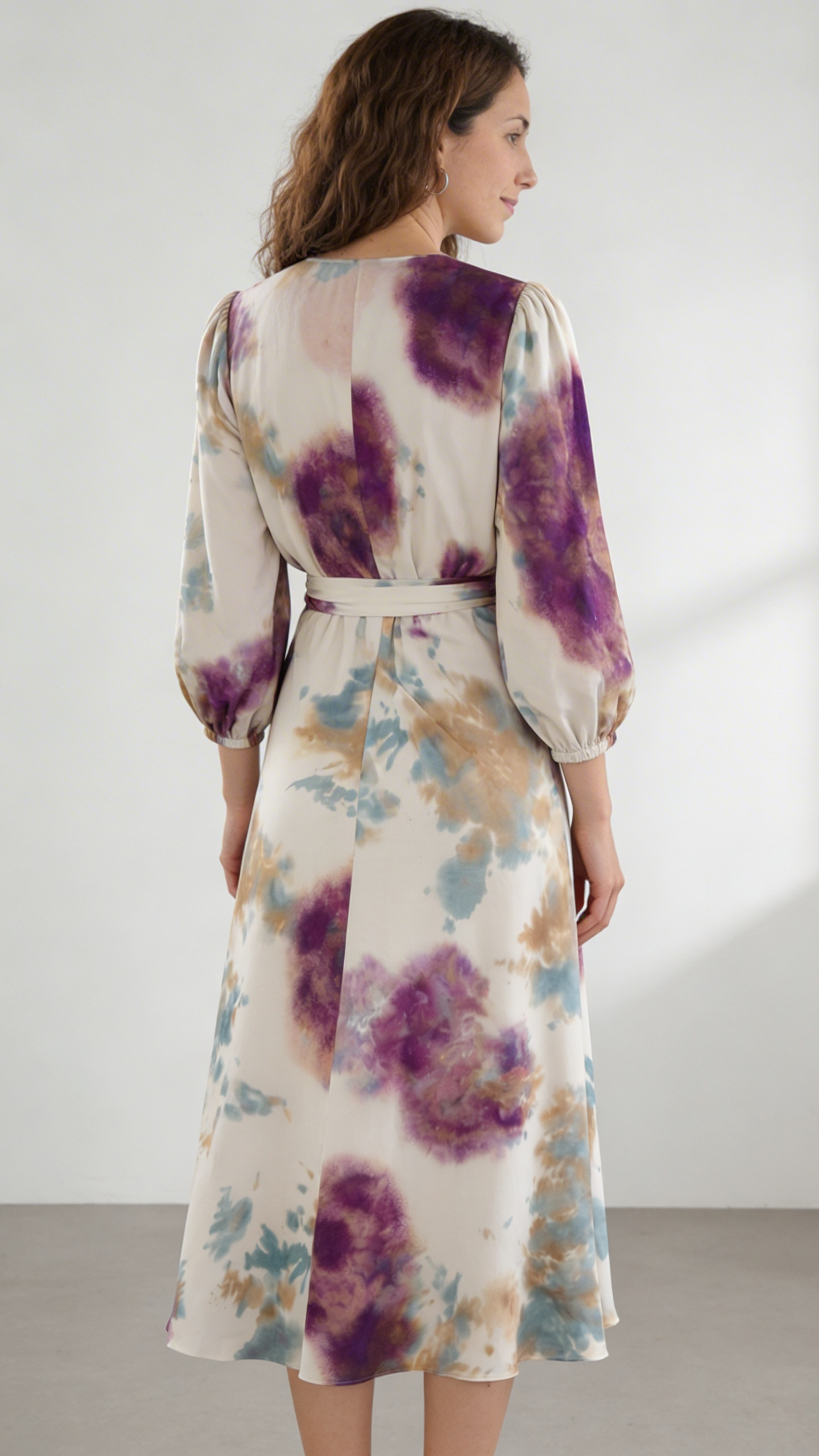 “ChloeGrace Timeless Elegant Midi Dress”