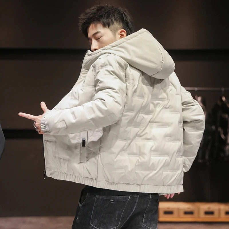 Elegant Men's Puffer Jacket