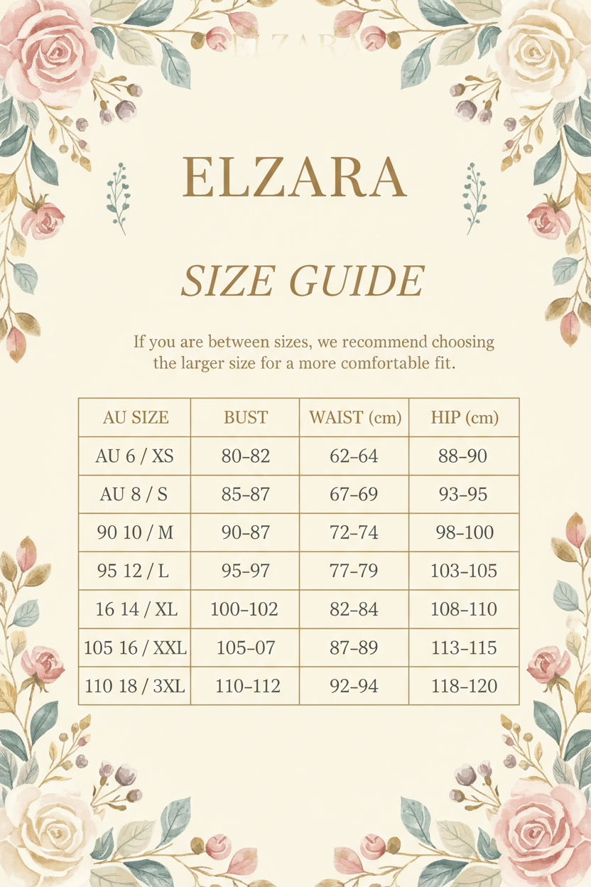 Elzara | Floral Button-down Midi Dress With Striking Floral Cuffs
