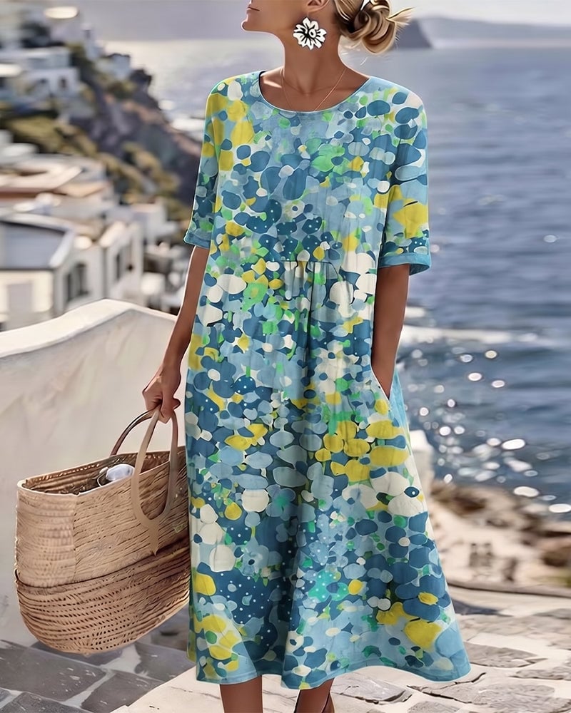 Printessa™ | Relaxed Printed Dress