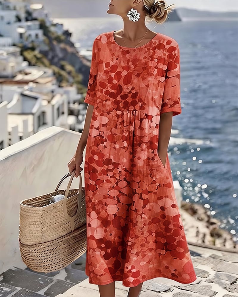 Printessa™ | Relaxed Printed Dress