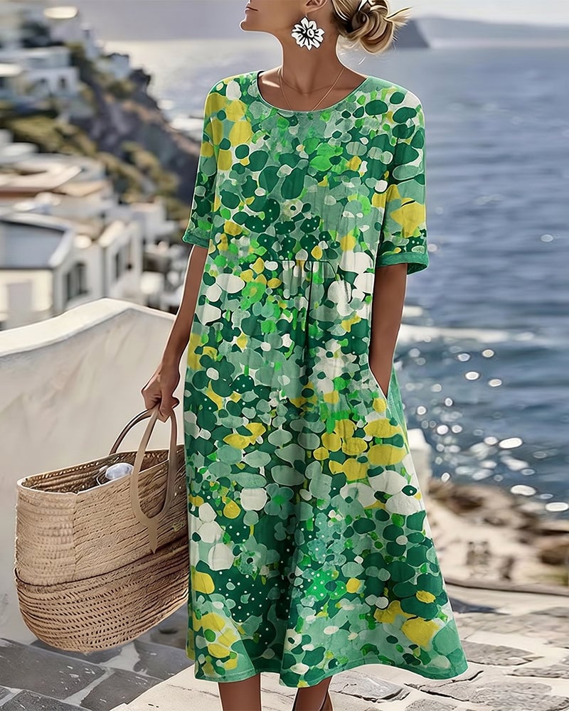 Printessa™ | Relaxed Printed Dress
