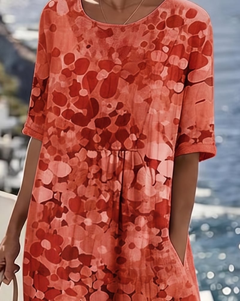 Printessa™ | Relaxed Printed Dress