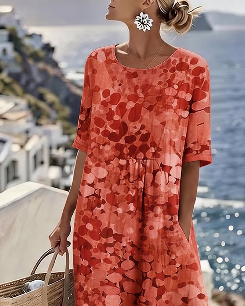 Printessa™ | Relaxed Printed Dress